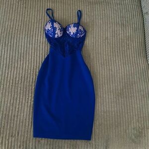 Royal Blue Dress